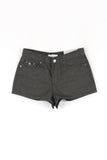 Studded Cotton Mini Shorts
