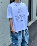Ghost Washing Cargo Banding Denim