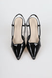 enamel stiletto heels