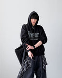 Iglen Check Over Hoodie