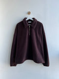 Fleece Collar Half Zip-Up