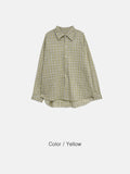Summer Seersucker Check Shirt