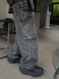 Monster Air Cargo Denim Pants