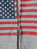 Basic Flag Hood Zip-Up