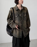 Slab Western Denim Shirt