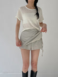 Slo Nylon Wrap Culottes Pants