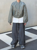 Gaen Cropped Balloon Flight Jumper