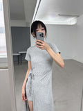 WRAP RIBBON DRESS