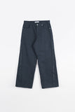 incision tuck denim