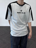 Artwork Logo Color Matching Short Sleeve T-shirt
