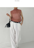 [summer] Wrinkle free semi-wide slacks