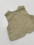 Cand Mohair Button Vest
