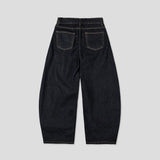 Whisper Two-Tuck Curved Denim Pants