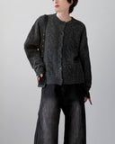 Runan Cable Hair Cardigan