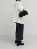 Lizzo banding slit long skirt