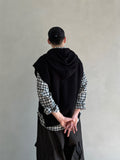 Over Hood Knit Vest