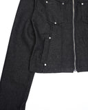 RIVET LINE DENIM JACKET