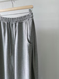 Snap Wide Sweat Pants