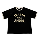 Viva Crop Ringer T-Shirt