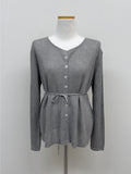 Hachi Strap Loose Fit Cardigan