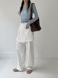 Loti Slav Wide Denim Slacks