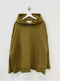 Heavy Cutout Cotton Hoodie