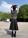 GINGHAM CHECK PUFF SHIRT