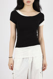 Nive Unbalanced Layered Tee
