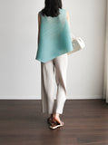 [Premium] Linea Pleats Unbalance Sleeveless Set