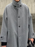 Wool Balmacan Maxi Coat