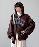 Colin Lettering Hood Zip-Up