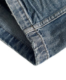 Swain Double Back Pocket Wide Denim Pants