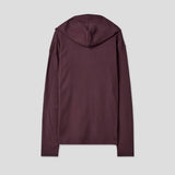 Yeezy Relax Fit Henley Neck Hoodie