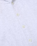 Double Button Hood Zip Up