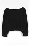 Munt Off Shoulder Sweatshirt