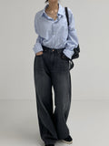 Abel Stripe Over Fit Shirt