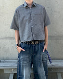 Snap Dart Wide Banding Denim