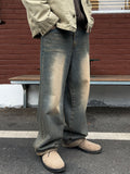 Western Mood Sand Wide Denim