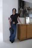 Manny thin wide denim