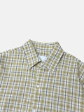 Summer Seersucker Check Shirt