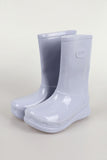 Half Enamel Rain Boots