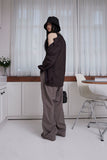 Nylon Two-Tuck Pants