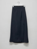 Lizzo banding slit long skirt