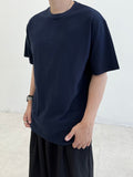 Semi box basic half T-shirt