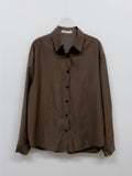 Charlotte Silky Loose-Fit Shirt