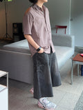 Vintage Star Patch Bermuda Denim