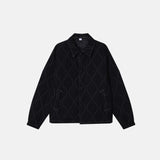Wave Line Quilted Jacket