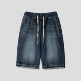 Torque Washed Bermuda Banding Denim