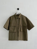 Two Pocket Snap String Shirt