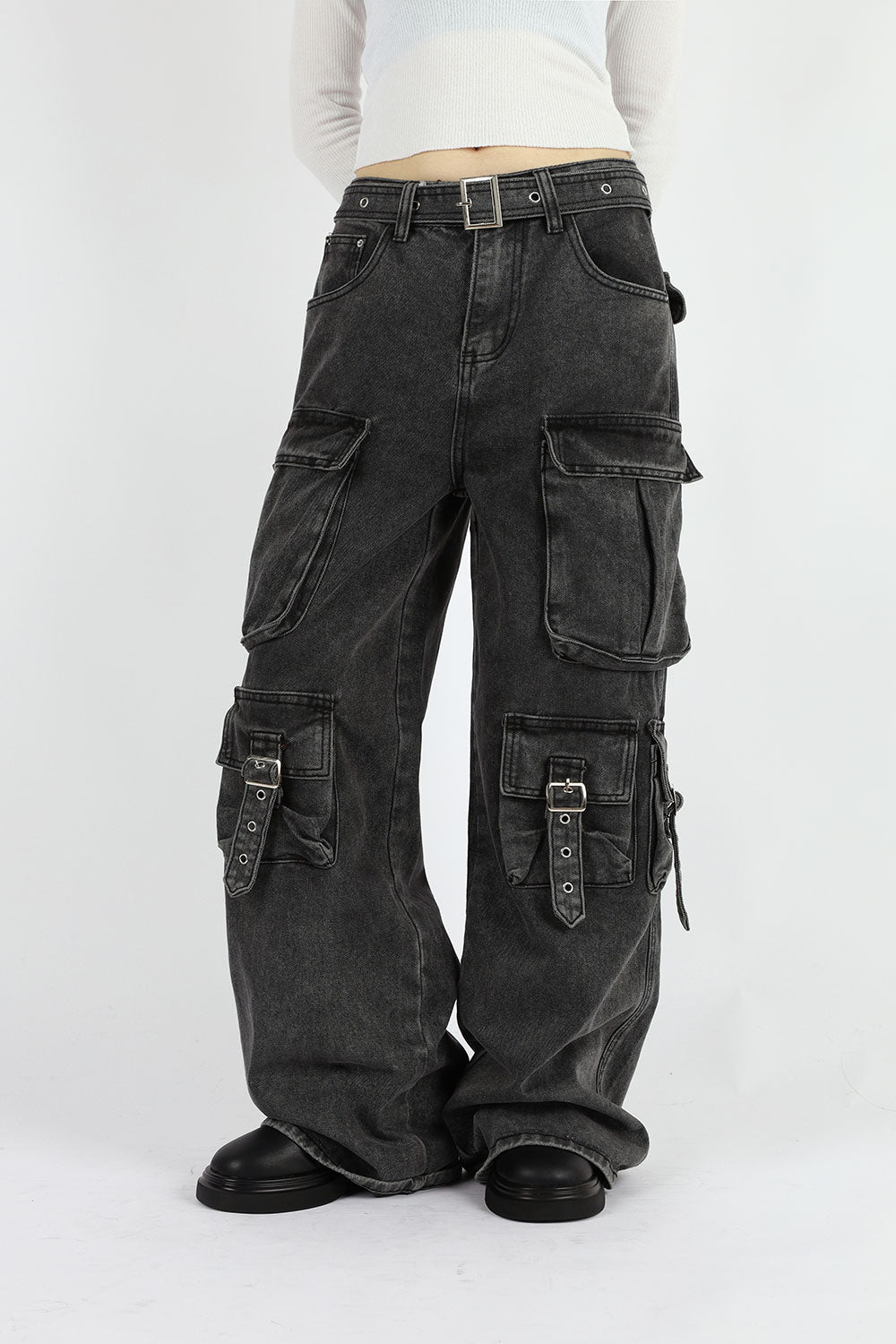 【COLOR iN ID】Fuse pocket black denim COLOR iN ID(カラーインアイディー) - ヒューズポケットブラック